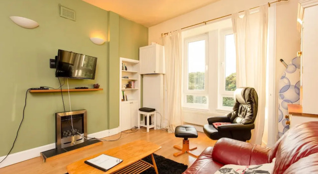 1 Bedroom Apartment Overlooking Park, Prenota Appartamento Edimburgo 