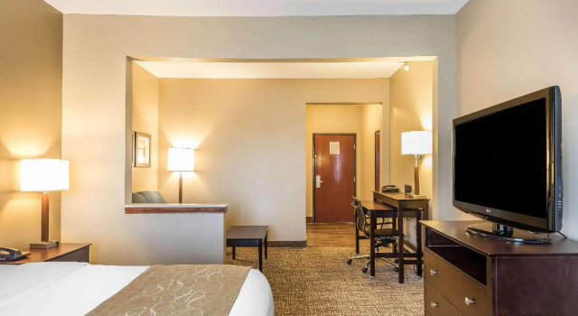 Люкс c 1 комнатой Comfort Suites Fort Wayne North