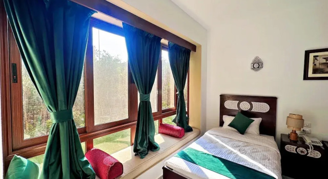 Полулюкс с видом на сад Villa Mango Hotel, near the American University in Cairo, AUC, New Cairo