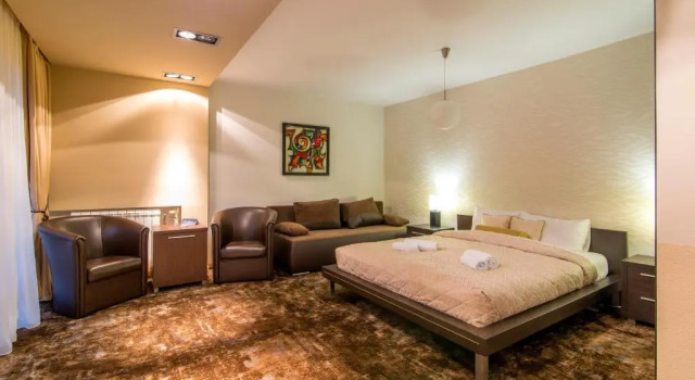 Двухместный номер Standard с видом на сад Guest House Panorama Aqualux with Free Parking