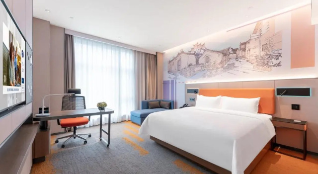Номер Superior Hampton by Hilton Ningbo Ninghai Keji Avenue