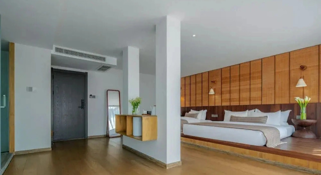 Трёхместный номер Comfort с видом на море Dali Lanting Seaview Resort Hotel