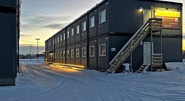 Kiruna City Room B&B, Book Bed and Breakfast Hoteller i Lapland Sweden med parkering, Parkering