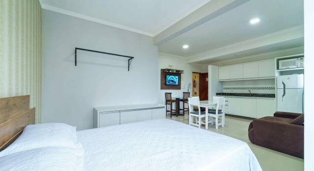 Aluguel Apartamento Studio 20 para 4 pessoas Bombas SC