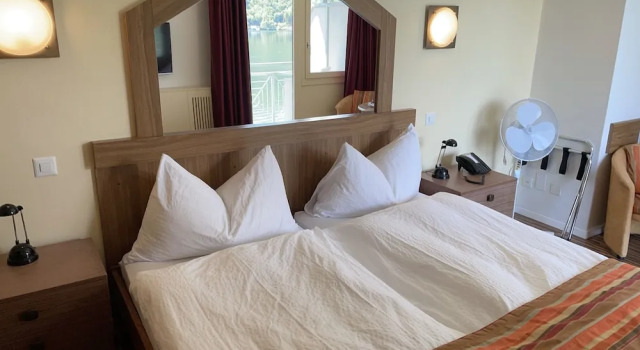 Двухместный номер Standard с балконом и с видом на озеро Tresa Bay Hotel - Lake Lugano