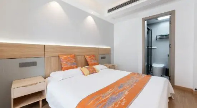 Люкс с 2 комнатами Huiguan·Living Seaview Smart Homestay
