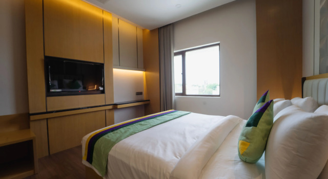 Номер Premium Treebo Kingsbury Fiesta Vellore