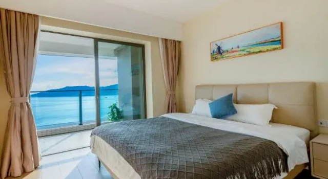 Люкс с 3 комнатами с видом на море Huizhou Xiaojing Bay Guanhaiju Resort Hotel
