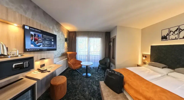 Двухместный номер Superior с балконом и с видом на горы Vital & Sporthotel Brixen