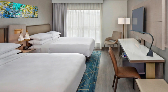 Четырёхместный номер Standard Marriott Providence Downtown
