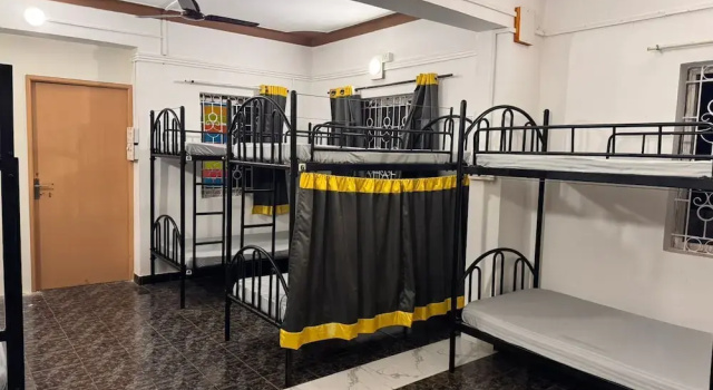 Кровать в общем номере Paradise A Social Hostel