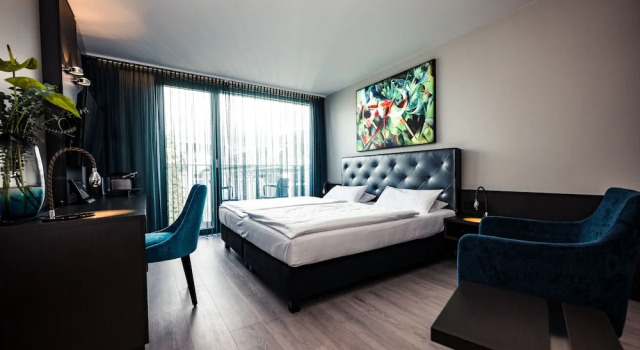 Двухместный номер Deluxe c 1 комнатой Hotel Der Blaue Reiter Design- & Tagungshotel