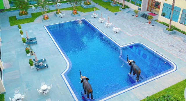 Одноместный номер Superior с балконом и с видом на город DongHu Resort Hotel