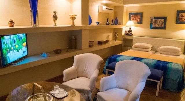 Двухместный номер Standard с балконом и с красивым видом из окна Riad Hasna Espi & SPA