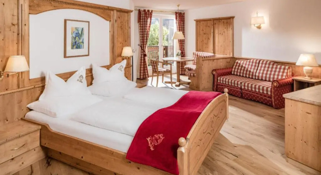 Двухместный номер Comfort с балконом Hotel Saltauserhof
