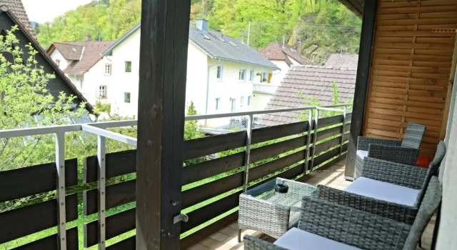 Одноместный номер Standard с балконом Hotel Restaurant Adler Stube