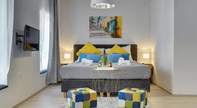 Студия D&A Amphitheatre Apartments with free parking
