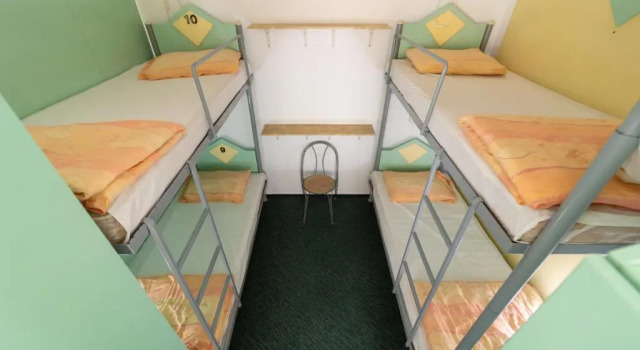 Кровать в общем номере MP Hostel Budapest