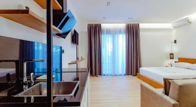 Gloal Suites & Residence, Забронировать Апарт-отель Бизнес-отели Саранда, 4* 5*
