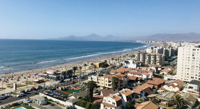 Двухместные апартаменты рядом с пляжем La Choza VIP Turquesa en La Serena