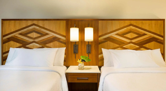 Четырёхместный номер Standard Hilton Garden Inn Kauai Wailua Bay, HI