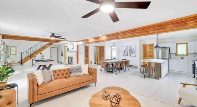 A Family Woodland Retreat, Buchen Sie Ferienhaus Albrightsville 