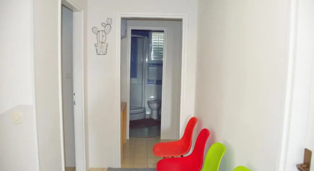 Кровать в общем номере Hostel Casa La Cha