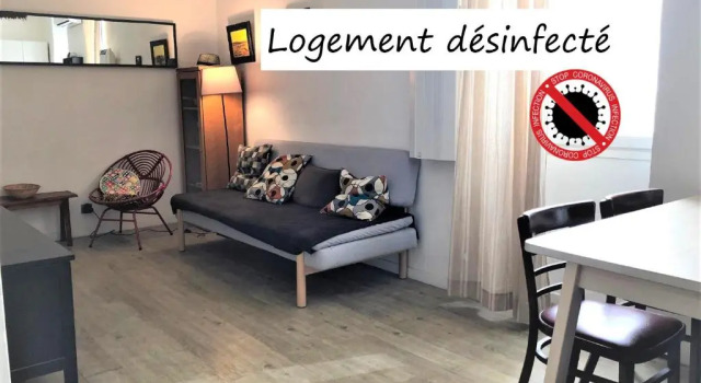 Апартаменты Appt 2 chambres au centre ville 3è
