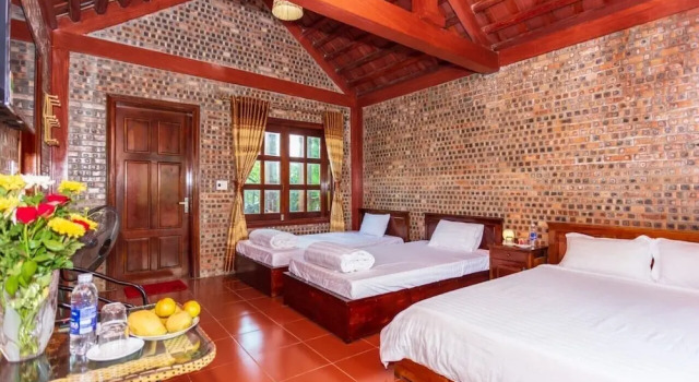 Семейный номер Standard с балконом Bai Dinh Eco Homestay