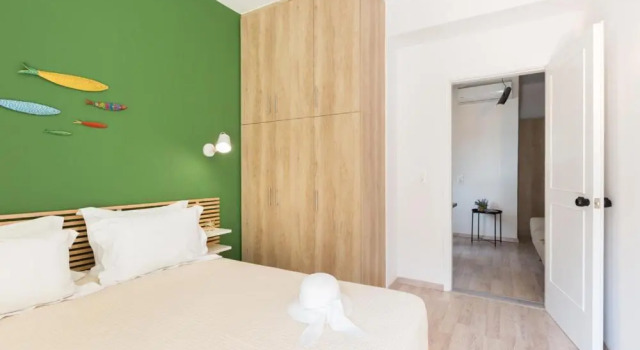 Апартаменты Anemi Green Cozy apt with beach views