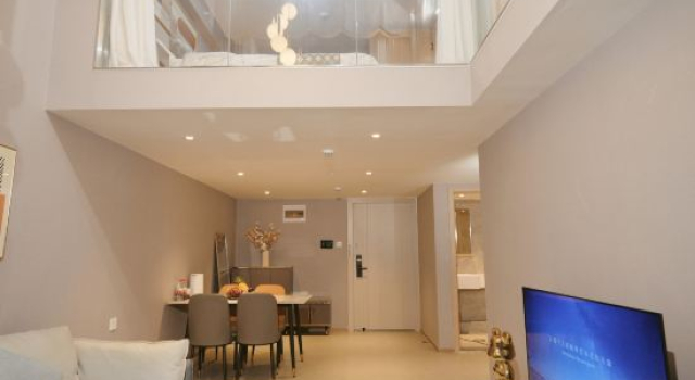Люкс с 2 комнатами Serveyou Serviced Apartment Zengcheng Branch-Free Airport Pickup & Free Canton Fair shuttle