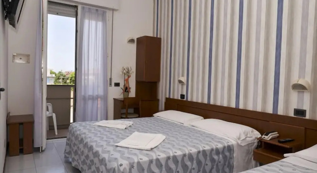 Четырёхместный номер Standard с частичным видом на море Hotel Atlantic