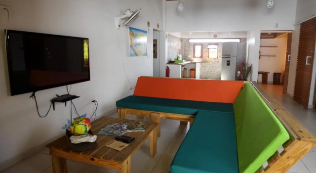 Кровать в общем номере Karibbik Haus Hostel