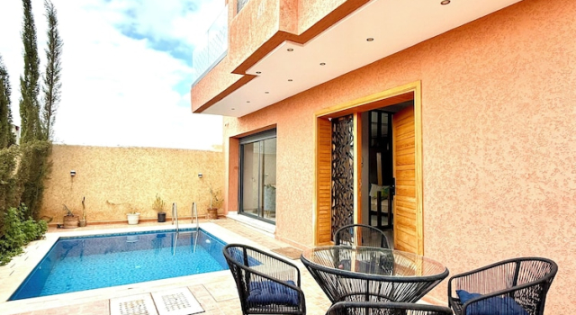 Вилла Villa with pool rooftop near Amelkis
