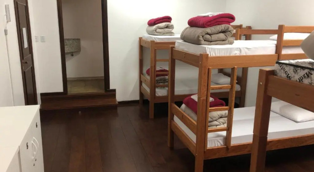 Кровать в общем номере (женский номер) Hostel Berghaus