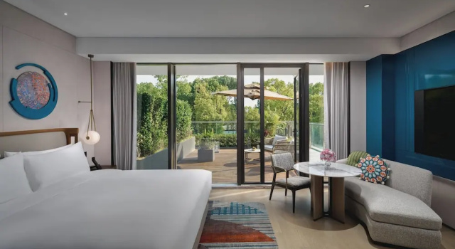 Двухместный номер Premium Hotel Indigo Suzhou Jinji Lake by IHG