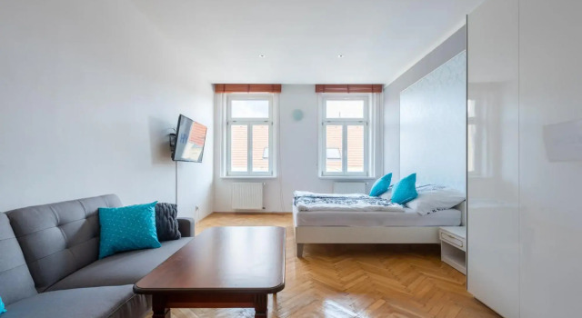 Bright apartment few steps from centre, Забронировать Апартаменты/квартира Апартаменты Праги, рядом с Музей Альфонса Мухи, Апартаменты/квартира