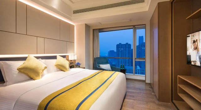 Номер Deluxe Somerset Swan Lake Hefei
