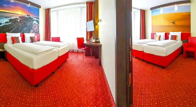Четырёхместный номер Standard PLAZA Premium Berlin Kurfürstendamm