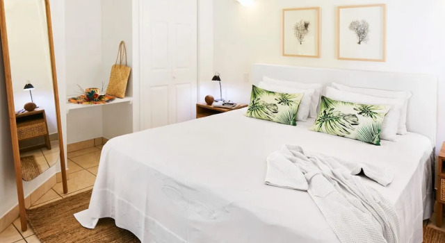 Вилла c 1 комнатой с видом на залив Motu Beachfront Art Villas