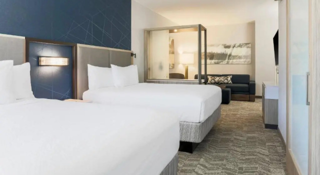 Четырёхместный люкс SpringHill Suites by Marriott Truckee Lake Tahoe