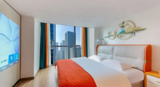 Люкс Luxury Wheat High-altitude Scenic Full Suite Homestay (Chengdu Jinniu Wanda Plaza)