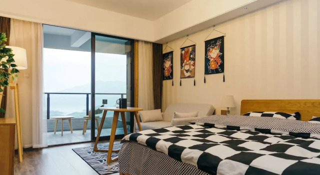 Апартаменты Deluxe с красивым видом из окна Thousand Islands Lakeview Apartment