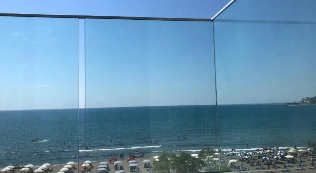 Трёхместный номер Standard с видом на море Hotel Triumf Shengjin