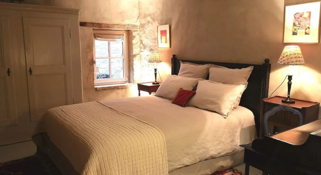 Номер Deluxe Maison dhôtes de charme Les Tillets
