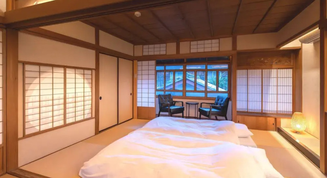 Standard triple chambre Machiya Hotel oyado baison