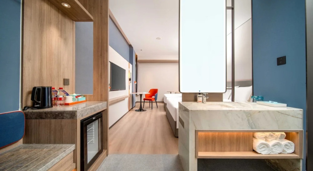 Трёхместный номер Standard Holiday Inn Express Suzhou Shihu University Town