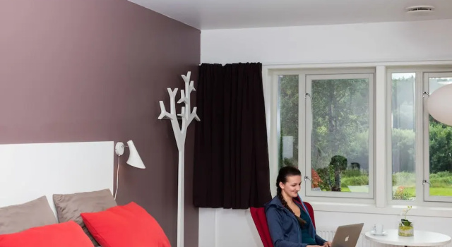 Standard Twin room with balcony Dolmsundet Hotell Hitra