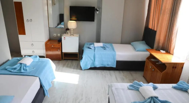 Трёхместный номер Standard с балконом İmaj Beach Hotel