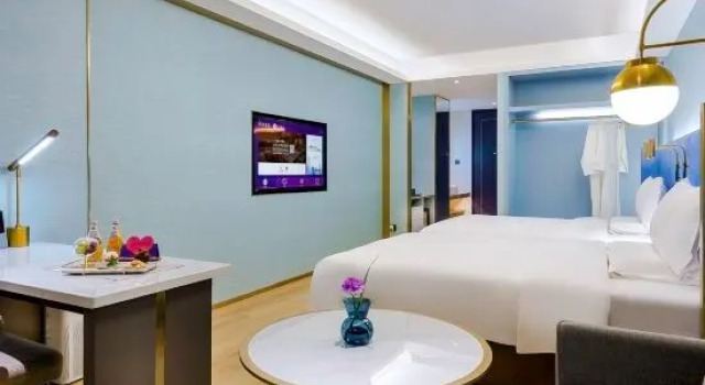 Семейный номер Deluxe Manxin Hotel Beijing Yizhuang Economic Development Zone